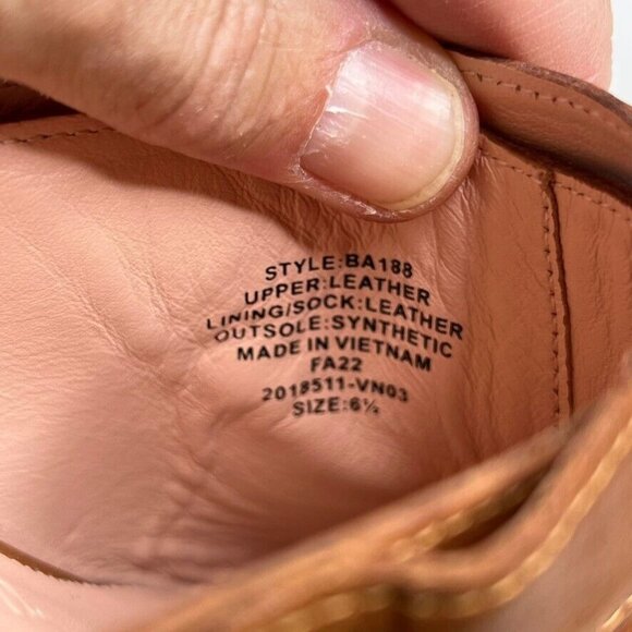 J. Crew Brown Leather Mules with Gold Accents - Picture 11 of 16